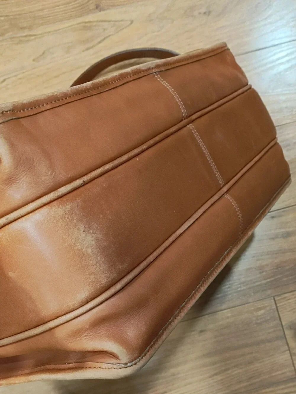 Tan Messenger Bag- Classic Professional Satchel